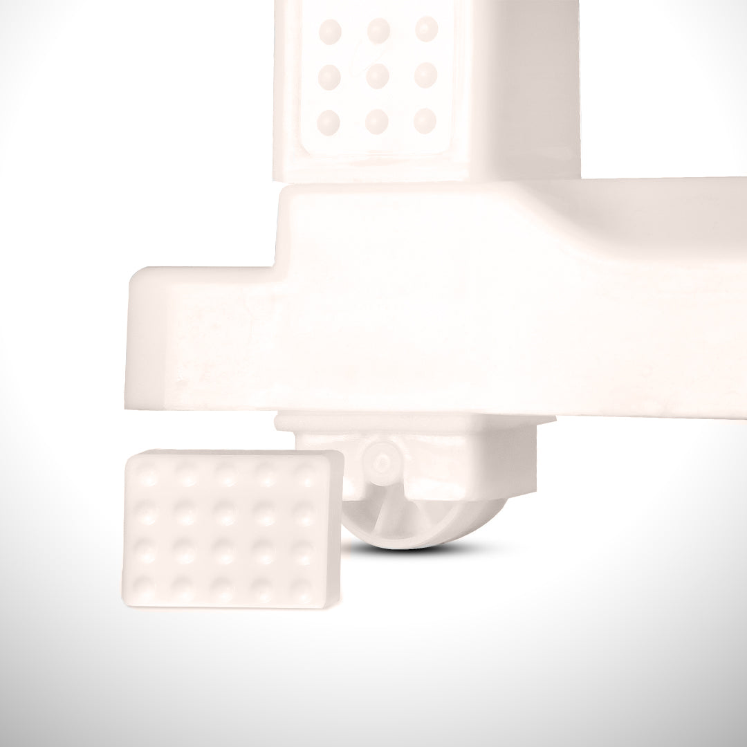 PARASNATH Boxo 5 Layer (Yellow) Multi-Purpose Modular Drawer Storage System for Home and Office with Trolley Wheels and Anti-Slip Shoes - PARASNATH