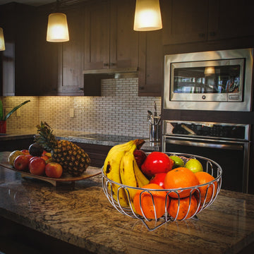 Parasnath Heavy Stainless Steel Vegetable and Fruit Bowl Basket - PARASNATH