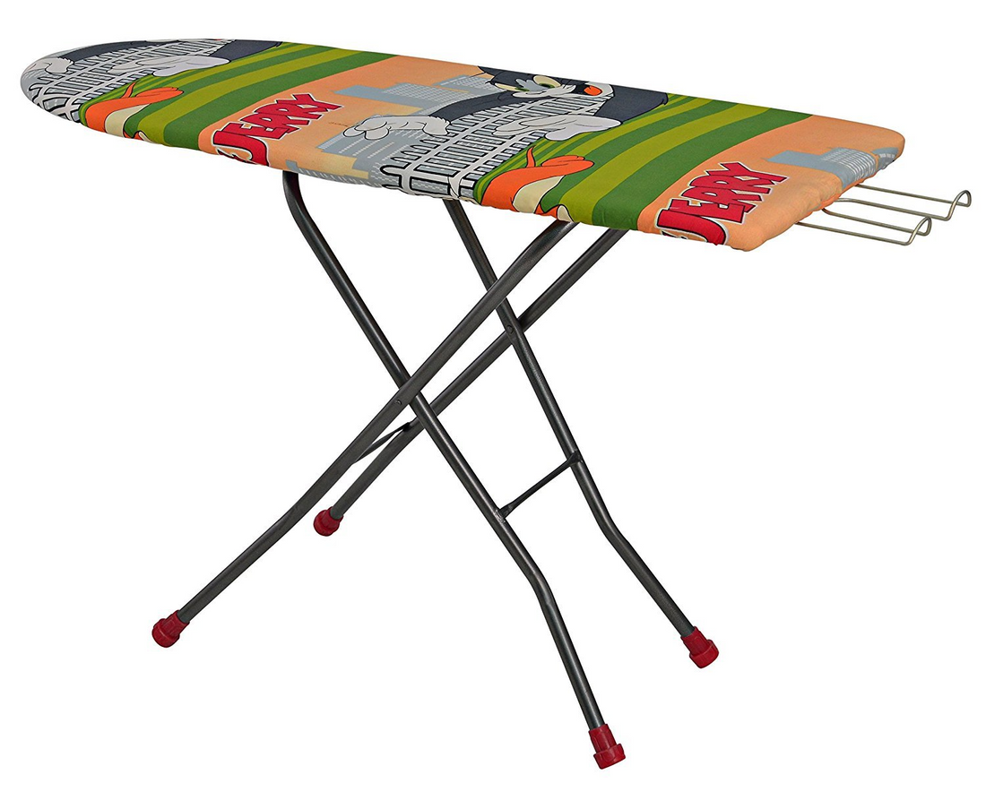 Parasnath  Folding Large Ironing Board Table 15" X 48" (Colour May Vary, Multi-Color) - PARASNATH