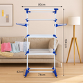 Parasnath Stainless Steel 3 Poll Clothes Drying Stand Wheel - PARASNATH