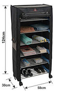 PARASNATH Trendy Cloth Shoe Rack with 6 Shelves - PARASNATH