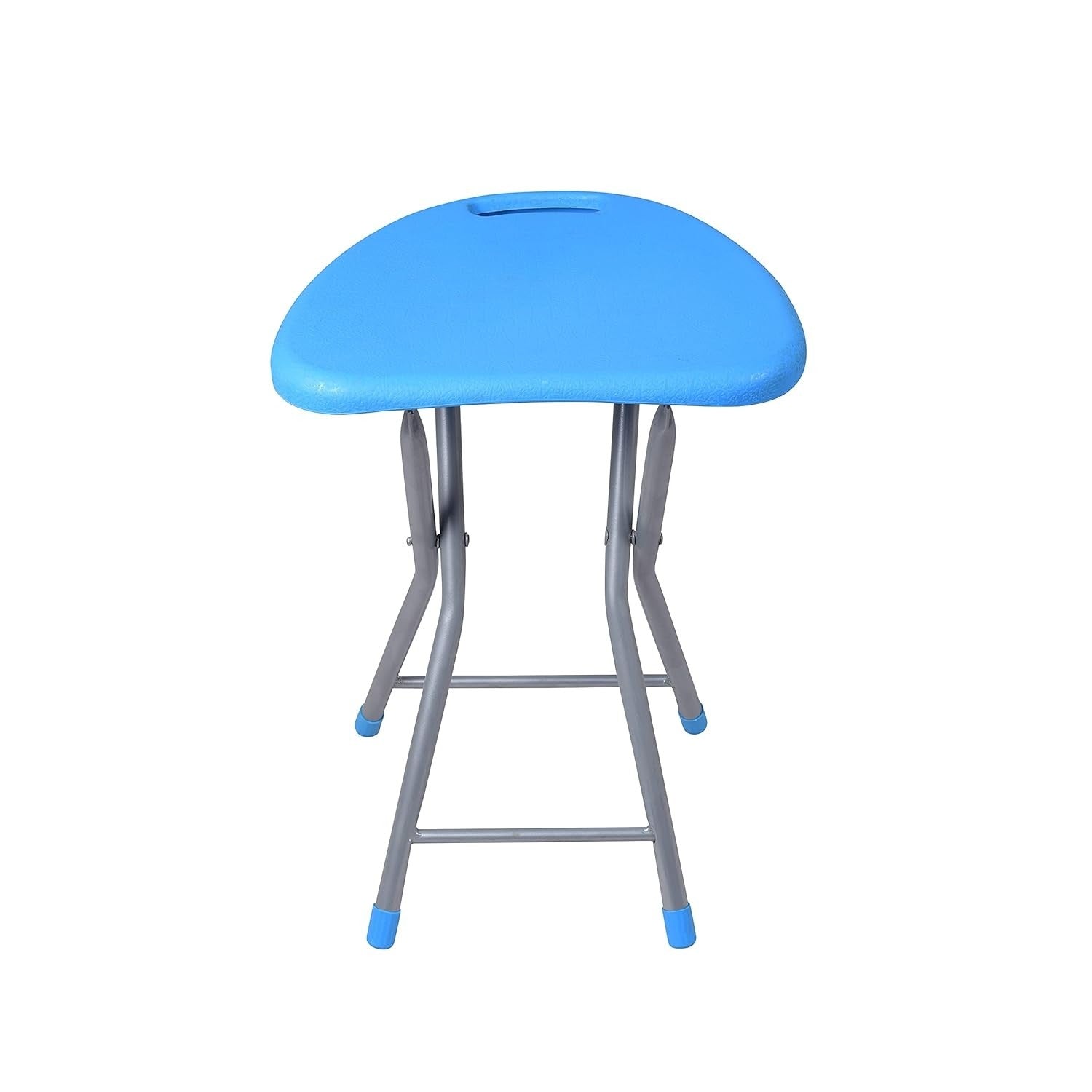 PARASNATH Folding Portable Stool in Blue Color – Compact, Lightweight & Heavy-Duty – Space-Saving Foldable Stool for Adults & Kids – Perfect for Kitchen, Bathroom, Home, Office, Garden & Outdoor Use (Made in India) - PARASNATH