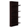 Parasnath Coffee Colour Wall Shoe Rack 4 Shelves Shoes Stand - PARASNATH