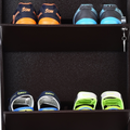 Parasnath Coffee Colour Wall Shoe Rack 4 Shelves Shoes Stand - PARASNATH