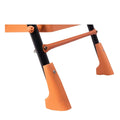 Parasnath Kohinoor 7 Step Heavy-Duty Folding Ladder – Strong Alloy Steel Step Ladder with Wide Anti-Slip Steps, 7.3 Ft Height, Rust-Resistant, Space-Saving Design for Home, Kitchen, Office & Shop Use – Made in India (Orange) - PARASNATH