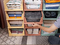 PARASNATH Stylera Large Size Wardrobe Organizer for Clothes – Foldable & Stackable Storage Box with Lid | Multi-Purpose Fabric Closet Organizer for Sarees, Shirts, Toys, Bedding | Dimensions: 45.5 x 35 x 15.5 cm | Made in India (Set of 10) (Pink Color) - PARASNATH