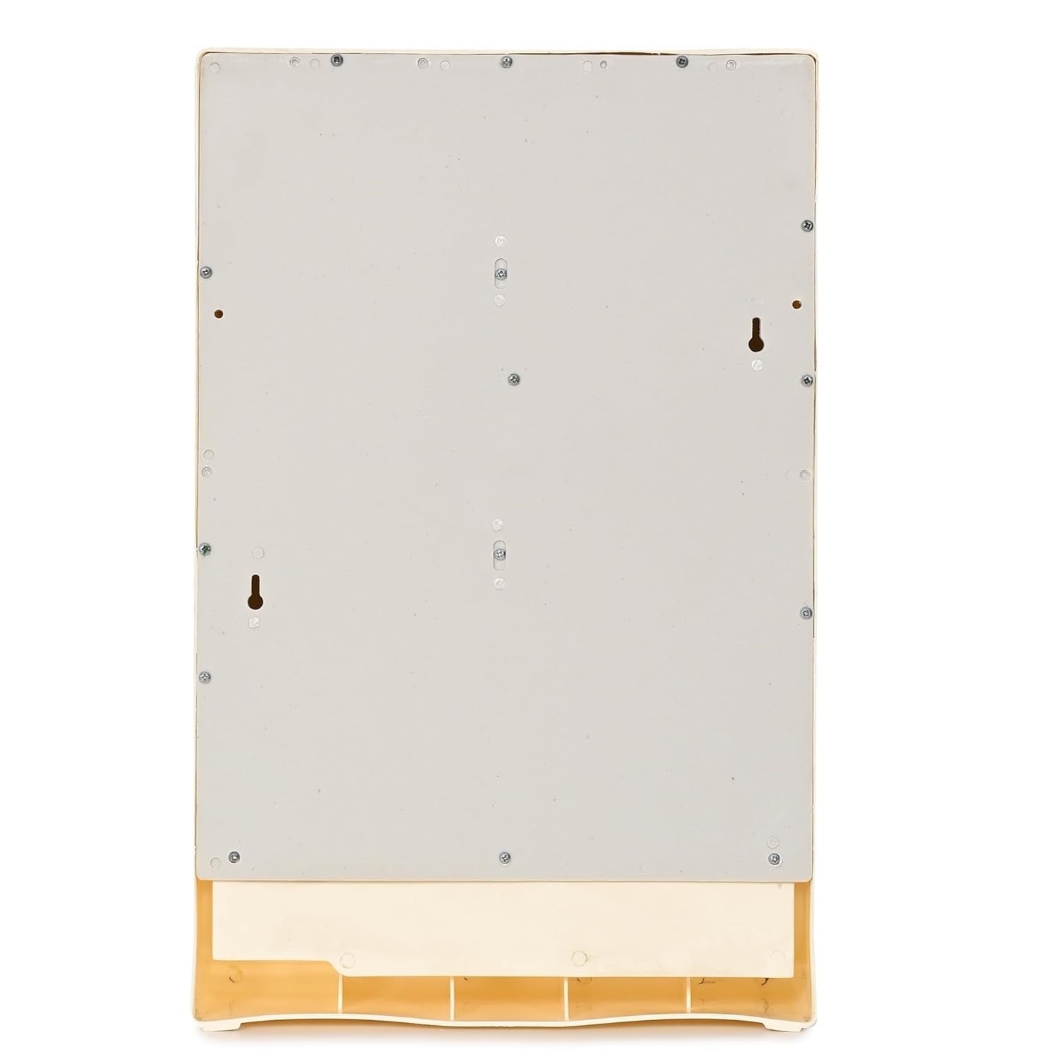 PARASNATH Premium New Look Mirror Cabinet for Bathroom – Durable Plastic Build with Secure Storage, Integrated Toothbrush Holder, Sleek New Look Design, Wall-Mounted, Made in India (Ivory Color) - PARASNATH