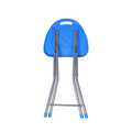 PARASNATH Folding Portable Stool in Blue Color – Compact, Lightweight & Heavy-Duty – Space-Saving Foldable Stool for Adults & Kids – Perfect for Kitchen, Bathroom, Home, Office, Garden & Outdoor Use (Made in India) - PARASNATH