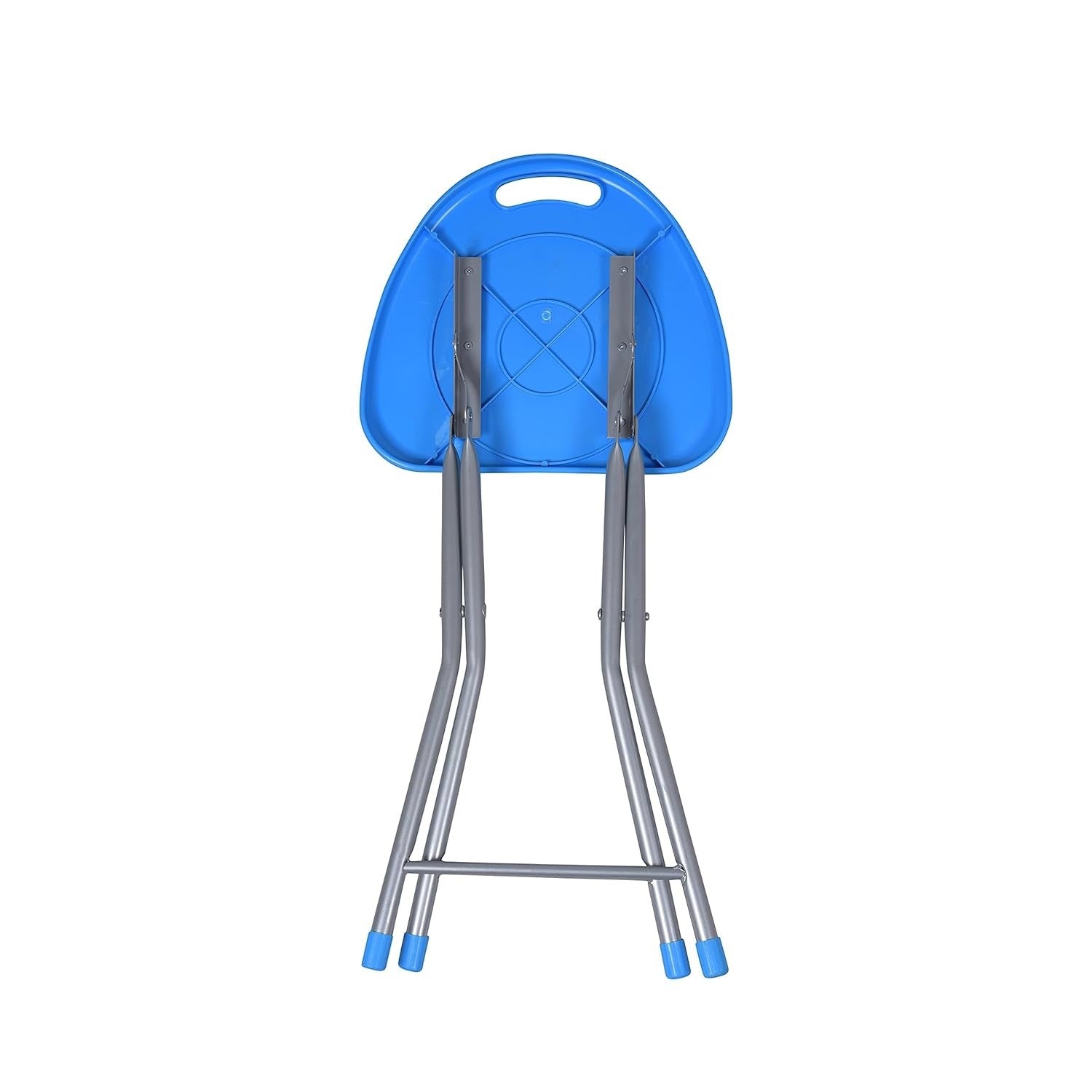 PARASNATH Folding Portable Stool in Blue Color – Compact, Lightweight & Heavy-Duty – Space-Saving Foldable Stool for Adults & Kids – Perfect for Kitchen, Bathroom, Home, Office, Garden & Outdoor Use (Made in India) - PARASNATH