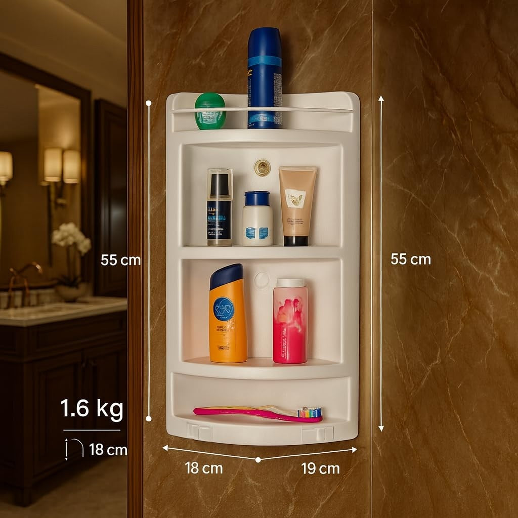 PARASNATH Extra Large Heavy Corner Cabinet Shelf Large