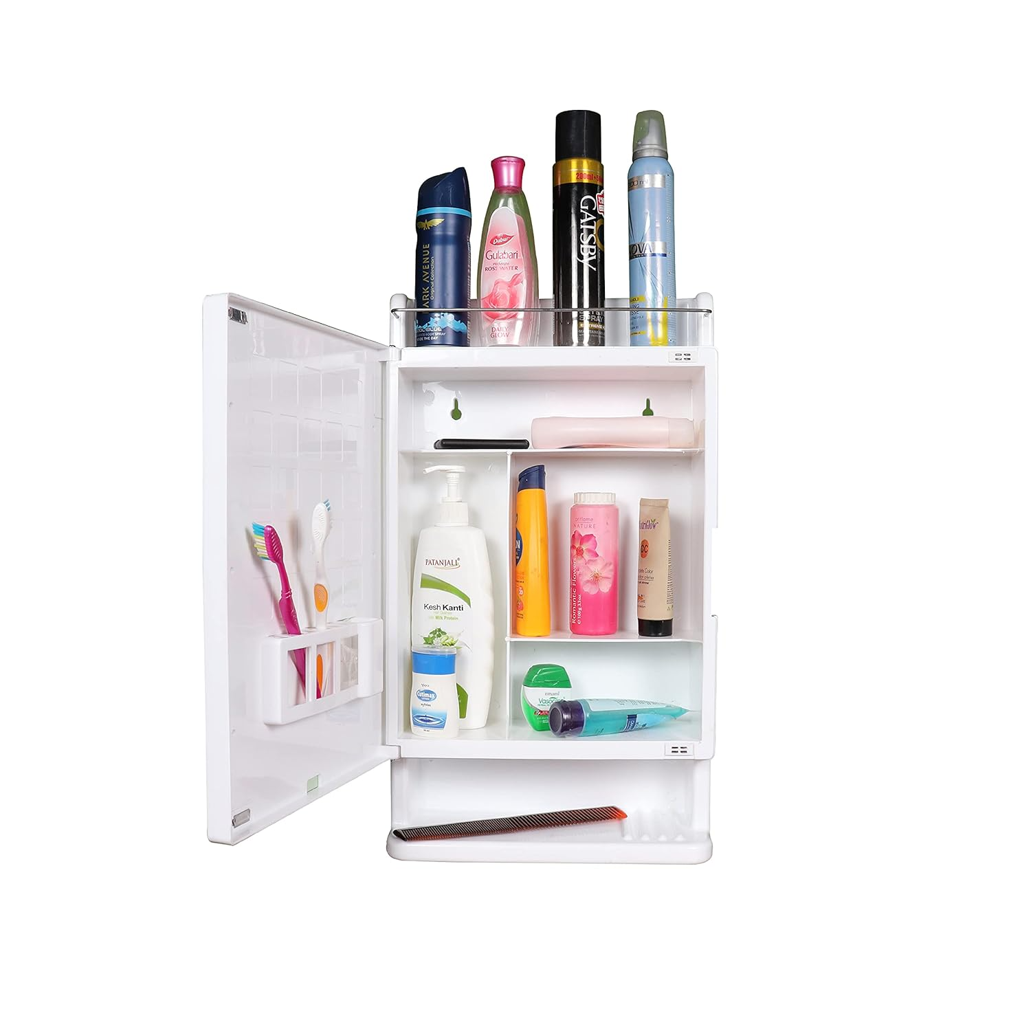 Parasnath Strong and Heavy Rich Look Bathroom Cabinet with Mirror (Made in India) - PARASNATH
