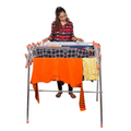 PARASNATH Lotus Stainless Steel Clothes Drying Stand - PARASNATH