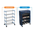 PARASNATH Trendy Cloth Shoe Rack with 4 Shelves - PARASNATH