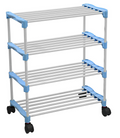 PARASNATH Trendy Cloth Shoe Rack with 4 Shelves - PARASNATH