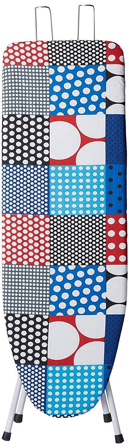 Parasnath  Folding Large Ironing Board Table 15" X 48" (Colour May Vary, Multi-Color) - PARASNATH