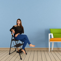 Parasnath Black Diamond Heavy Folding Ladder With Wide Steps 3 Steps 3.1 Ft Ladder - PARASNATH