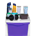 PARASNATH Boxo 2 Layer (Purple) Multi-Purpose Modular Drawer Storage System for Home and Office with Trolley Wheels and Anti-Slip Shoes - PARASNATH