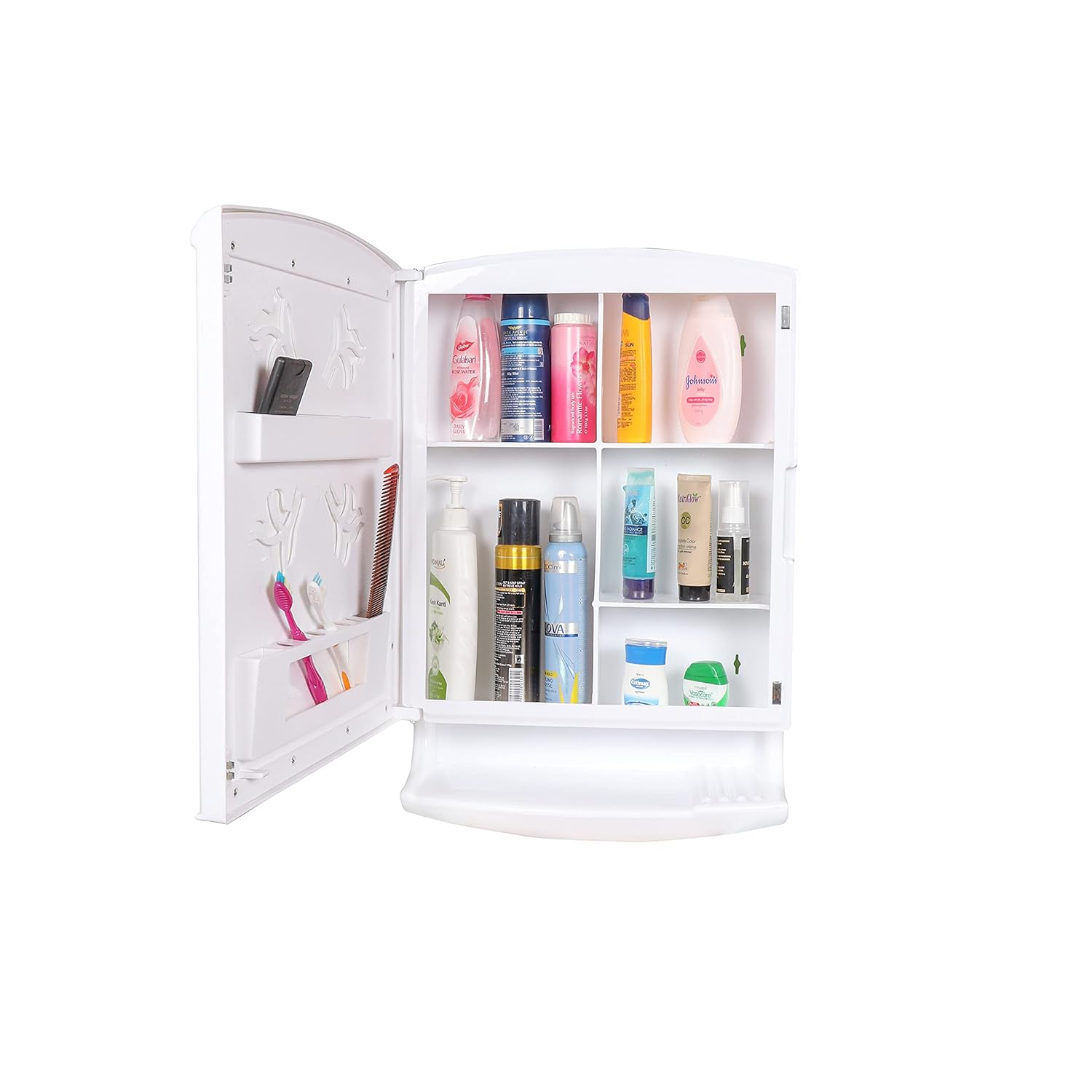 PARASNATH Prime Large Heavy Pride Bathroom Cabinet with Pride Cabinet with Mirror - PARASNATH