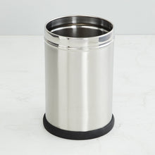 Load image into Gallery viewer, Parasnath Stainless Steel Plain Open Dustbin, 8L - 8X13 Inch - PARASNATH