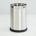 Parasnath Stainless Steel Plain Open Dustbin, 6L - 7 X 11 Inch - PARASNATH