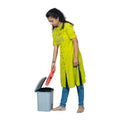 PARASNATH Rattan Design (Purple Colour) Pedal Dustbin 11Litre Modern Light-weight Dustbin for Home and Office Purple Colour - Made In India - Size 10 inchX10 inchX13 inch - PARASNATH