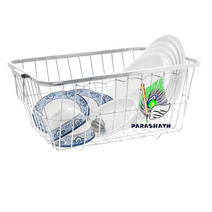 PARASNATH Stainless Steel Dish Drainer N0.3 Tokra Large (60 Cm X 48 Cm X 18 Cm) - PARASNATH