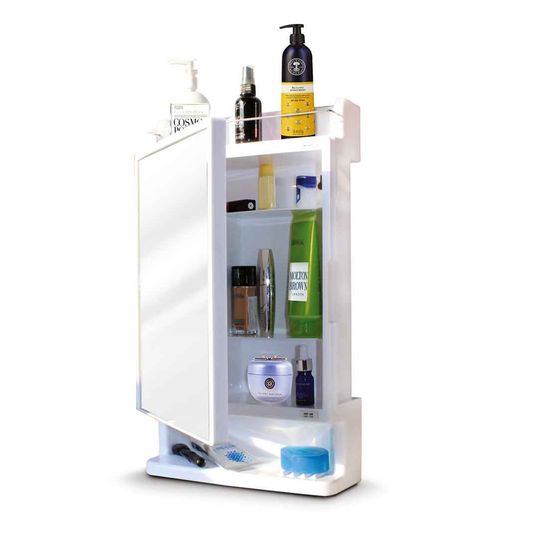 Parasnath Strong and Heavy Rich Look Bathroom Cabinet with Mirror (Made in India) - PARASNATH