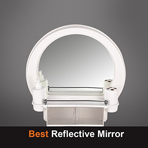 PARASNATH Prime Beautiful Decor Designer Plastic Bathroom Cabinet Mirror - PARASNATH