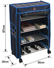 Load image into Gallery viewer, PARASNATH Trendy Cloth Shoe Rack with 4 Shelves - PARASNATH