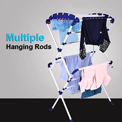 PARASNATH Steel Robot Drying Cloth Stand- Very Easy to Assemble Made in India - PARASNATH