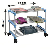 Load image into Gallery viewer, PARASNATH Trendy Cloth Shoe Rack with 3 Shelves - PARASNATH