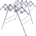 PARASNATH Lotus Stainless Steel Clothes Drying Stand - PARASNATH