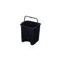 PARASNATH Rattan Design (Purple Colour) Pedal Dustbin 11Litre Modern Light-weight Dustbin for Home and Office Purple Colour - Made In India - Size 10 inchX10 inchX13 inch - PARASNATH