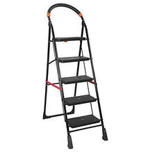Load image into Gallery viewer, PARASNATH Back Diamond Heavy Folding Ladder With Wide Steps 5 Steps 5.2 Ft - PARASNATH