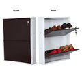 PARASNATH BrownWhite Wall Shoe Rack 2 Shelves Shoes Stand - PARASNATH