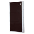 PARASNATH BrownWhite Wall Shoe Rack 3 Shelves Shoes Stand - PARASNATH