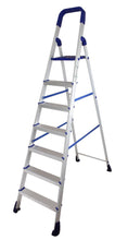 Load image into Gallery viewer, PARASNATH Aluminium Blue Heavy Folding Maple Ladder 7 Step 7.3 Ft - PARASNATH