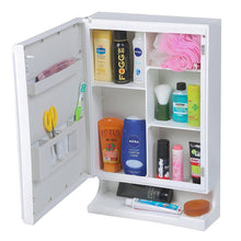 Load image into Gallery viewer, PARASNATH Strong and Heavy New Look Bathroom Cabinet with Cabinet with Mirror - White - PARASNATH