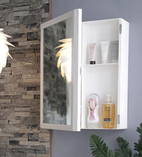 Load image into Gallery viewer, PARASNATH Flora Beautiful Big Flora Bathroom Cabinet with Flora Cabinet with Mirror Made in India - PARASNATH