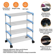Load image into Gallery viewer, PARASNATH Smart Shoe Rack with 4 Shelves - PARASNATH