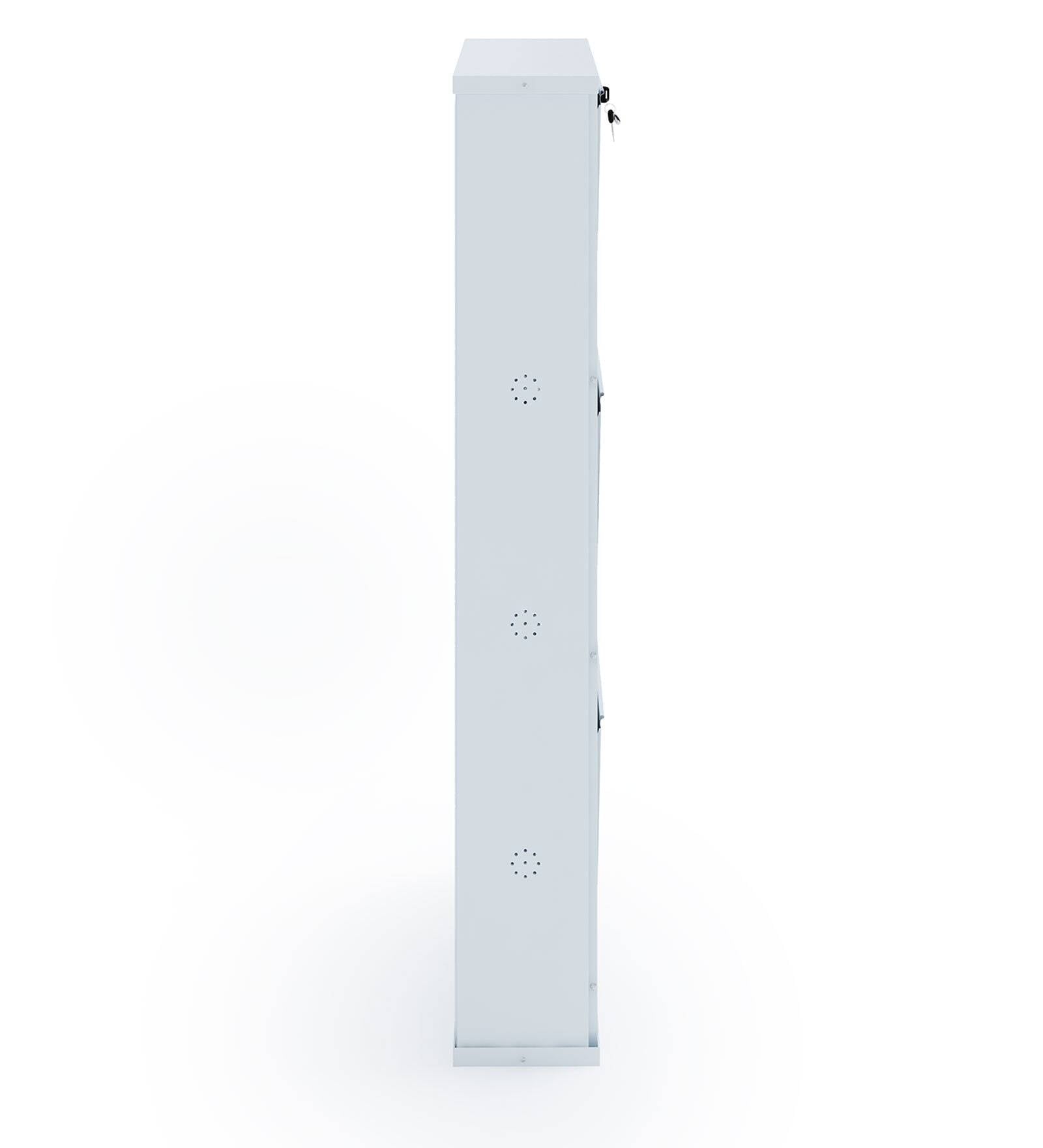 PARASNATH Pure White Wall Shoe Rack 3 Shelves Shoes Stand - PARASNATH