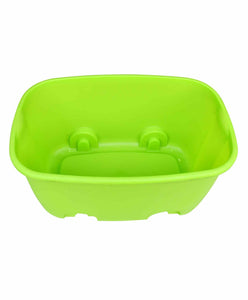 PARASNATH Rolling Storage Container Box (GreenYellow Colour)- 45 Litre Super Large With Wheels Size (59X39X30 cm) - PARASNATH