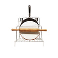 Parasnath Wire Stainless Steel Rolling Pin Holder 4 in 1 Chakla Belan Stand - PARASNATH