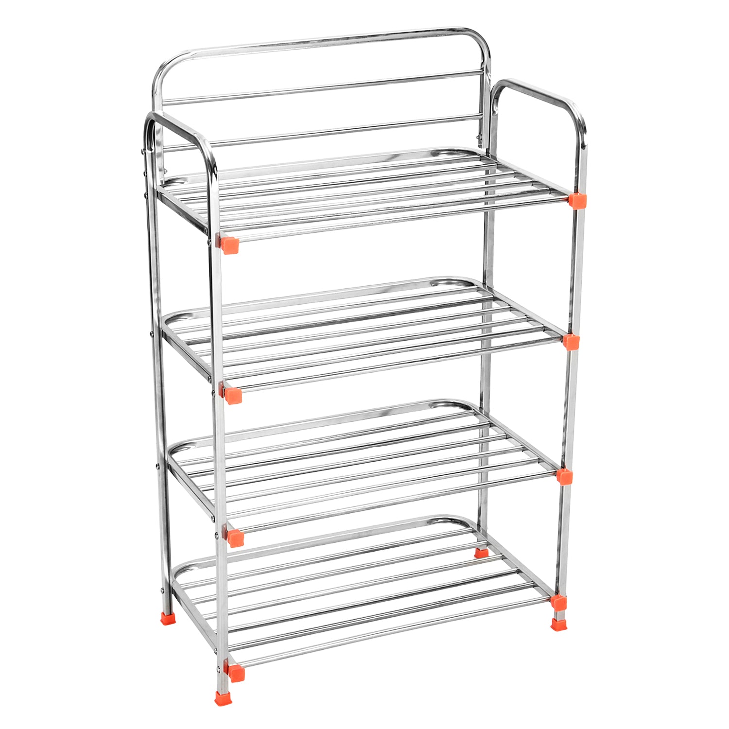 Parasnath 4 Layer Stainless Steel Shoes Stand Rack - PARASNATH