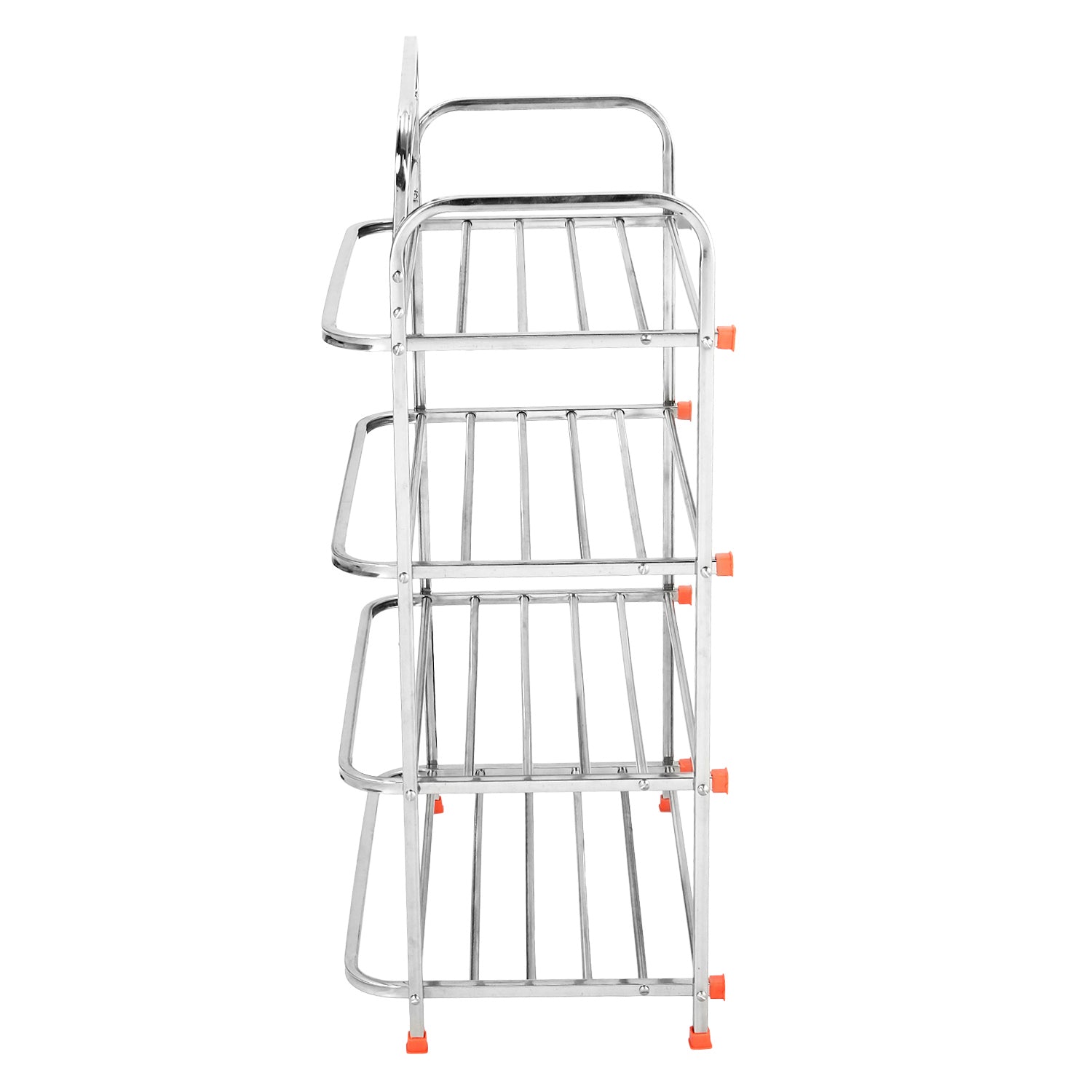 Parasnath 4 Layer Stainless Steel Shoes Stand Rack - PARASNATH