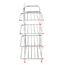 Load image into Gallery viewer, Parasnath 4 Layer Stainless Steel Shoes Stand Rack - PARASNATH