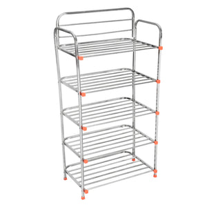 Parasnath 5 Layer Stainless Steel Shoes Stand Rack - PARASNATH