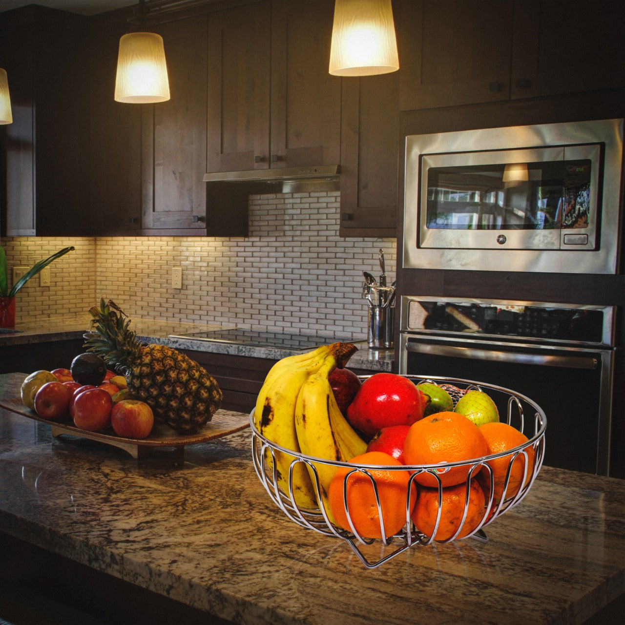 Parasnath Heavy Stainless Steel Vegetable and Fruit Bowl Basket - PARASNATH