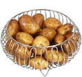 Parasnath Heavy Stainless Steel Vegetable and Fruit Bowl Basket - PARASNATH