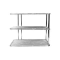 Parasnath 3 tier corner multipurpose kitchen plate dish corner shelf rack stand shelves holder - PARASNATH